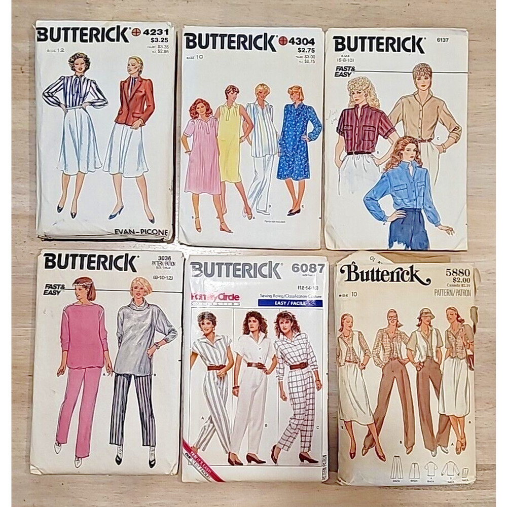 Lot of 31 Sewing Patterns Kwik Sew,Simplicity,McCalls, Butterick,See&Sew, +More - Picture 10 of 13